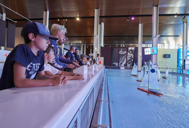 Amusement pour petits et grands à la cité de la voile