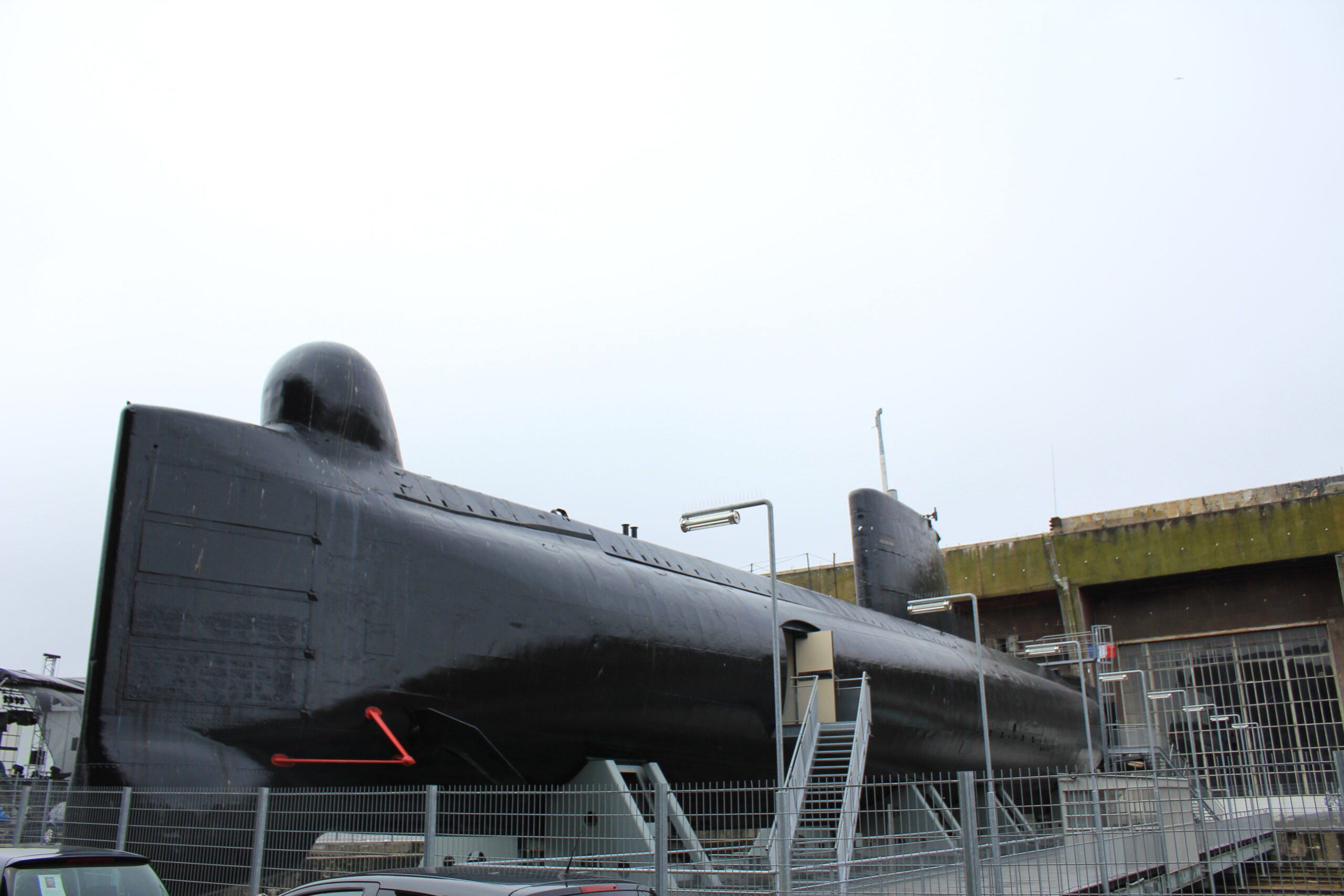 Visite passionnante d'un sous-marin de l'après guerre sur le site de Lorient la Base